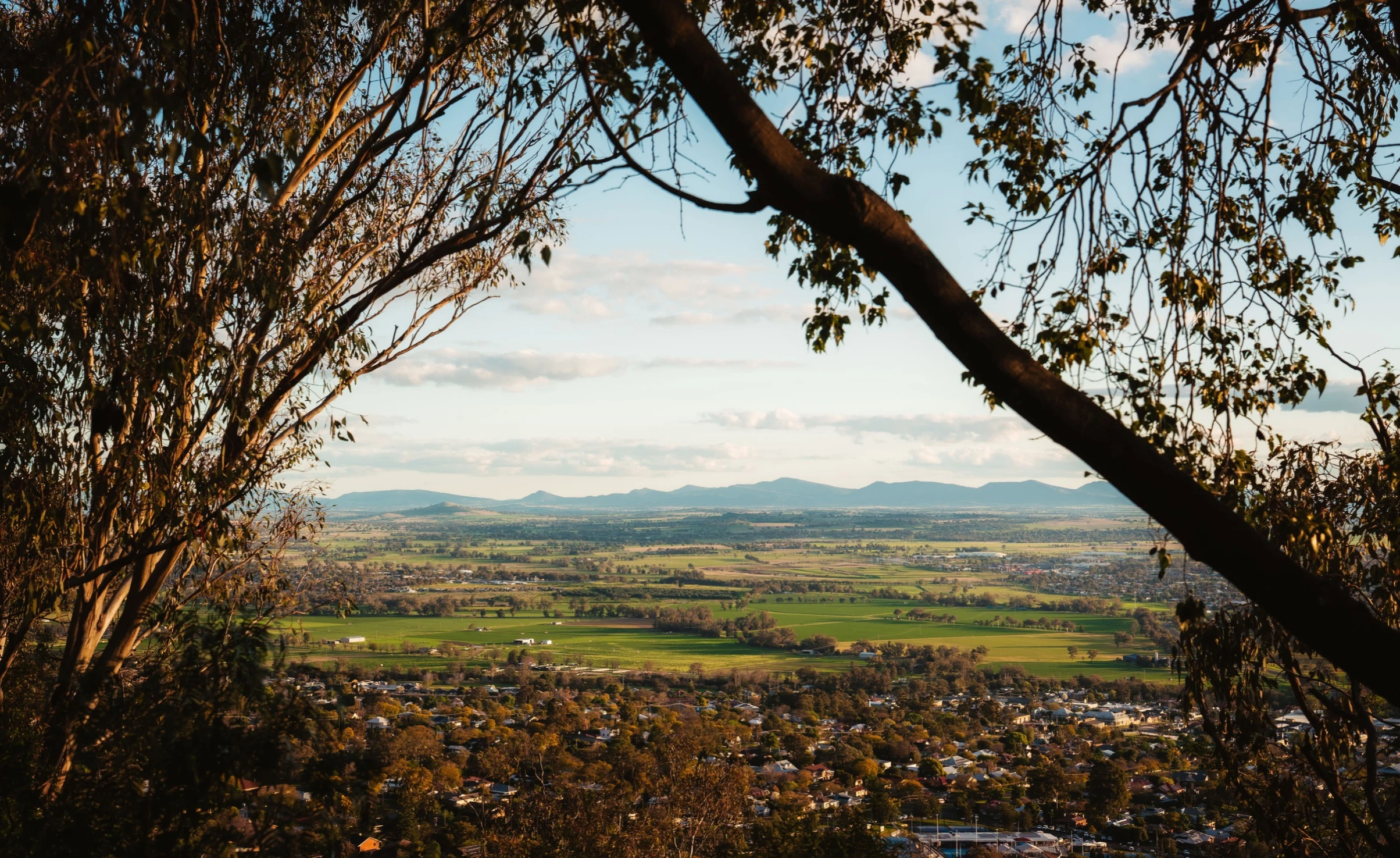 A scenic landscape image of Tamworth, NSW