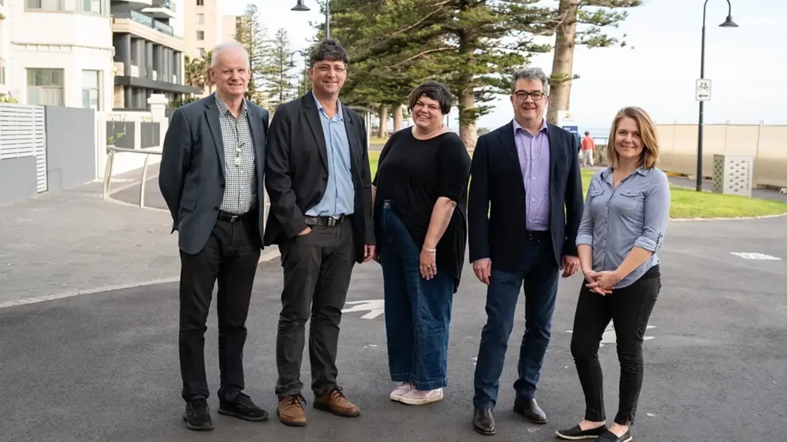 Prof Philip Peyton, Prof Dave Story, Hannah Cozens, Prof Tomas Corcoran, Natasha Brice
