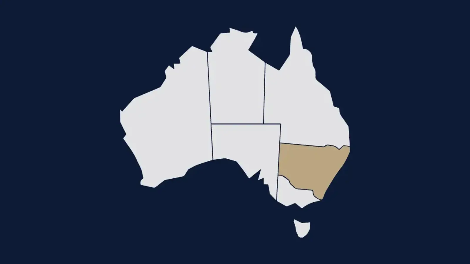 Graphic image of new south wales