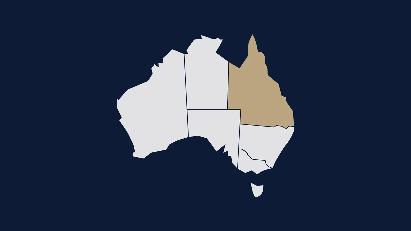 Graphic image of Queensland