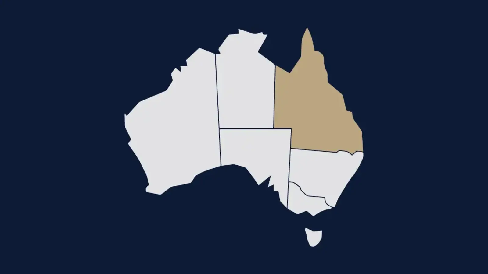 Graphic image of Queensland