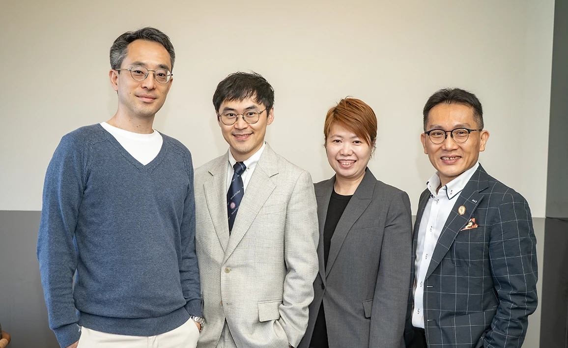Dr Stanley Wong, Dr Henry Wong, Dr Mandy Chu and Dr Timmy Chan