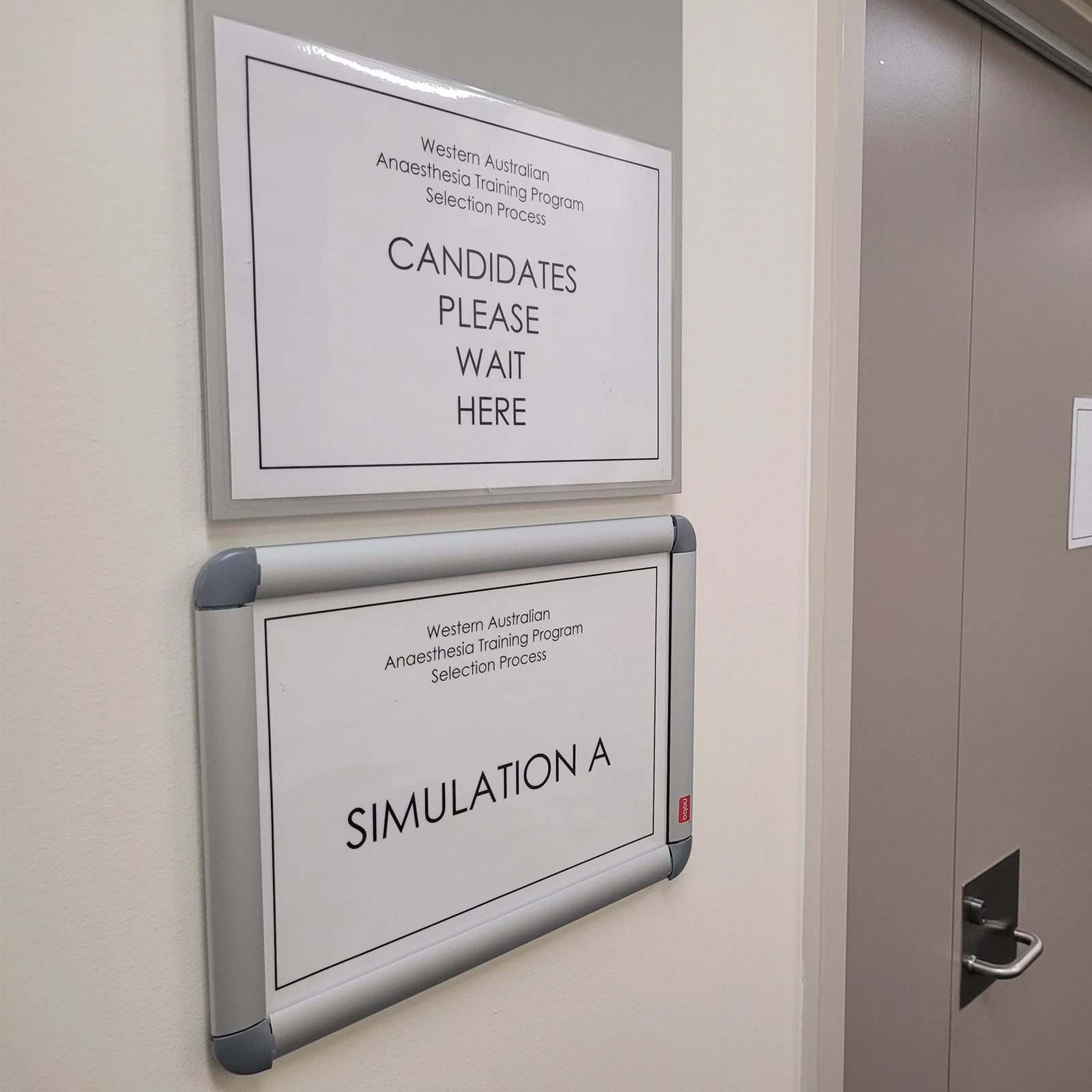 printed signage