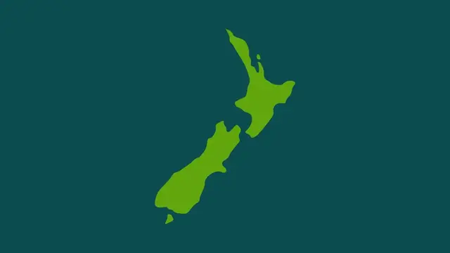 Graphic image of new zealand