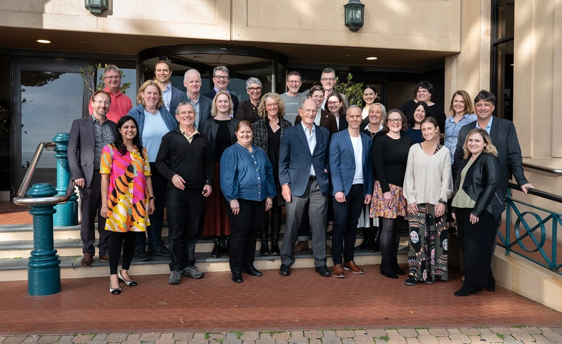 Members of the CTN gather for a group photo