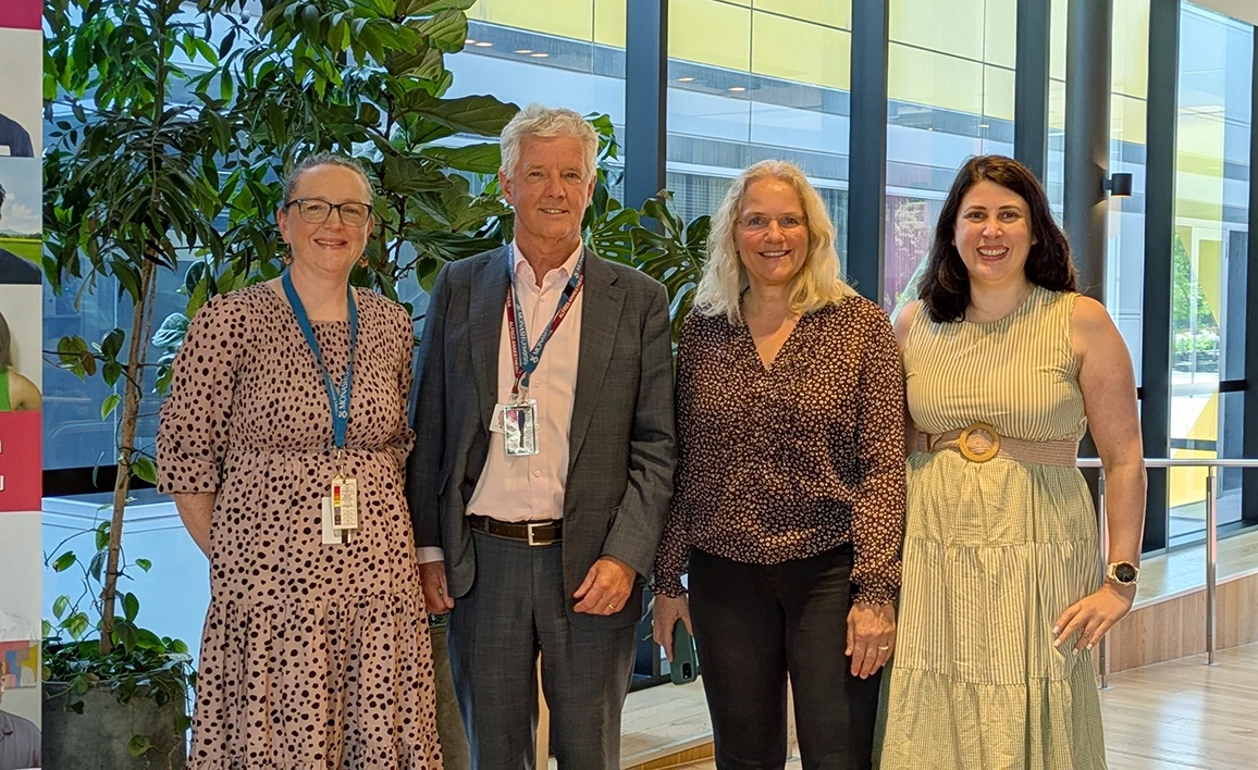 Gillian Ormond, Prof Paul Myles, Prof Gudrun Kunst and Karen Goulding