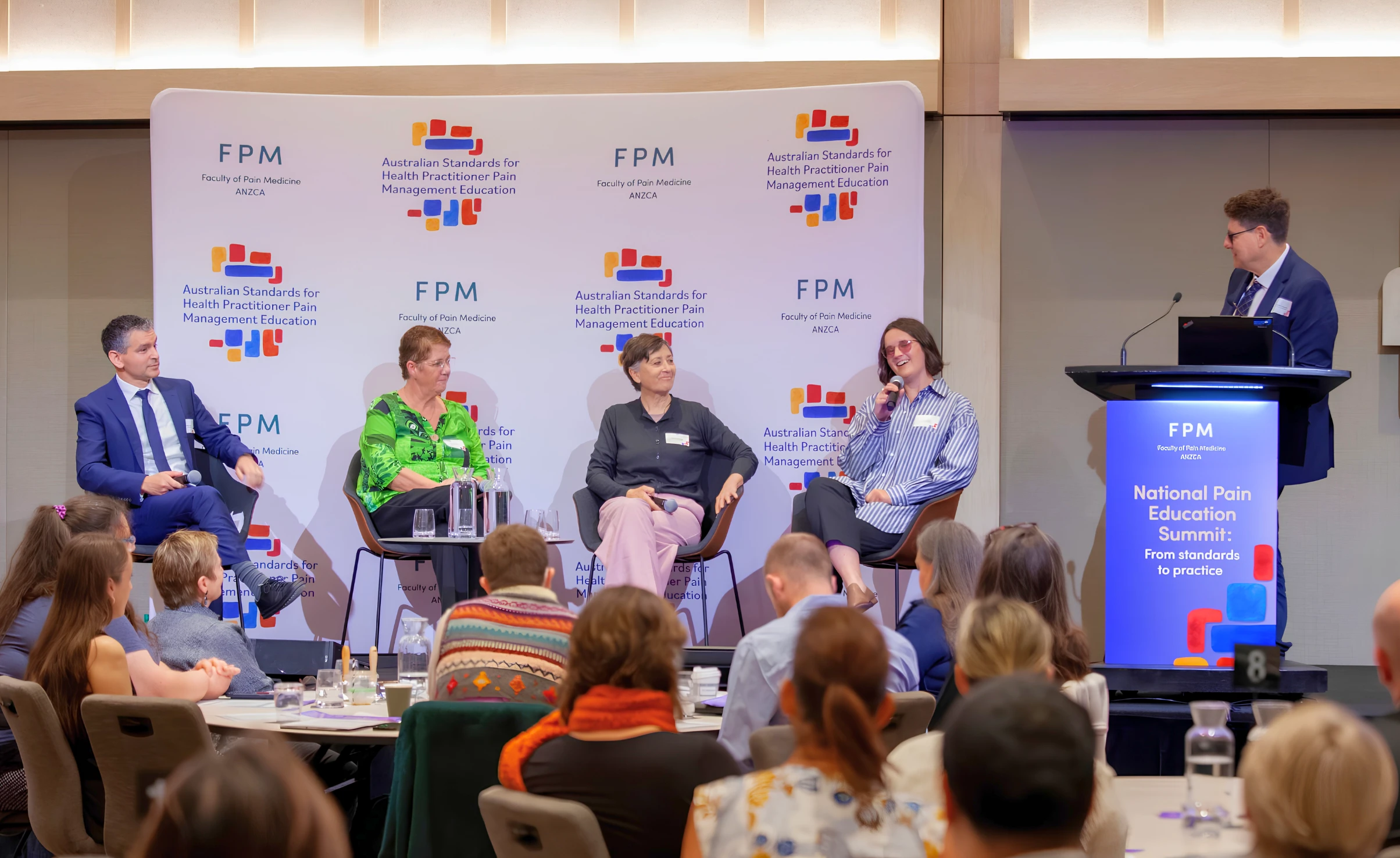 Panel members at the FPM National Pain Education Summit