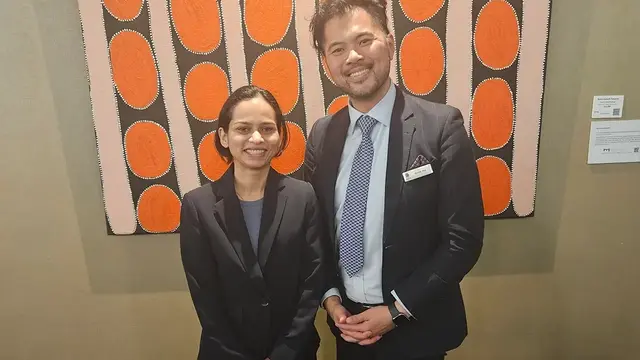 Dr Sharon D'Souza and Dr Scott Ma