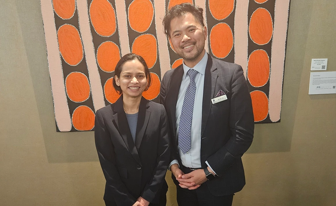 Dr Sharon D'Souza and Dr Scott Ma