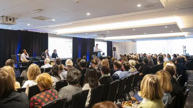 Attendees hear the latest trial results at an ANZCA Strategic Research Workshop