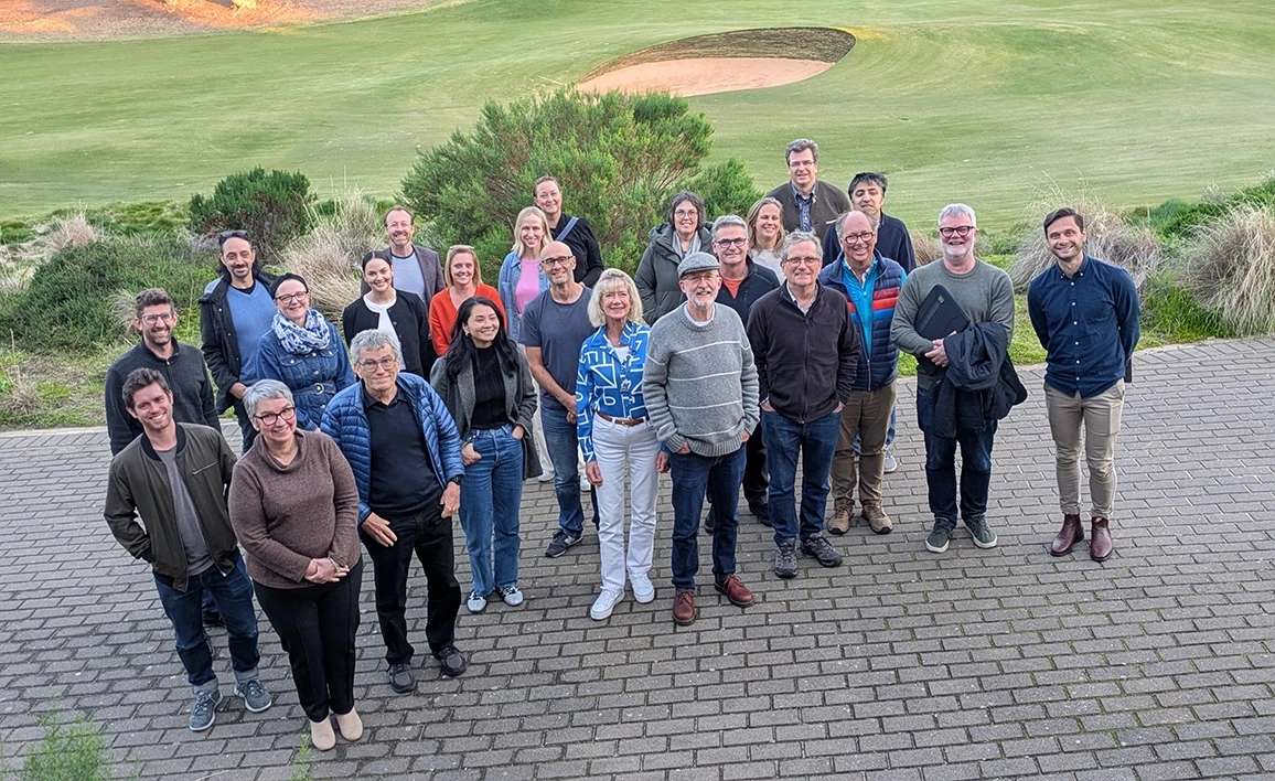 Delegates gathered at Glenelg Golf Course for the NZ satellite meeting