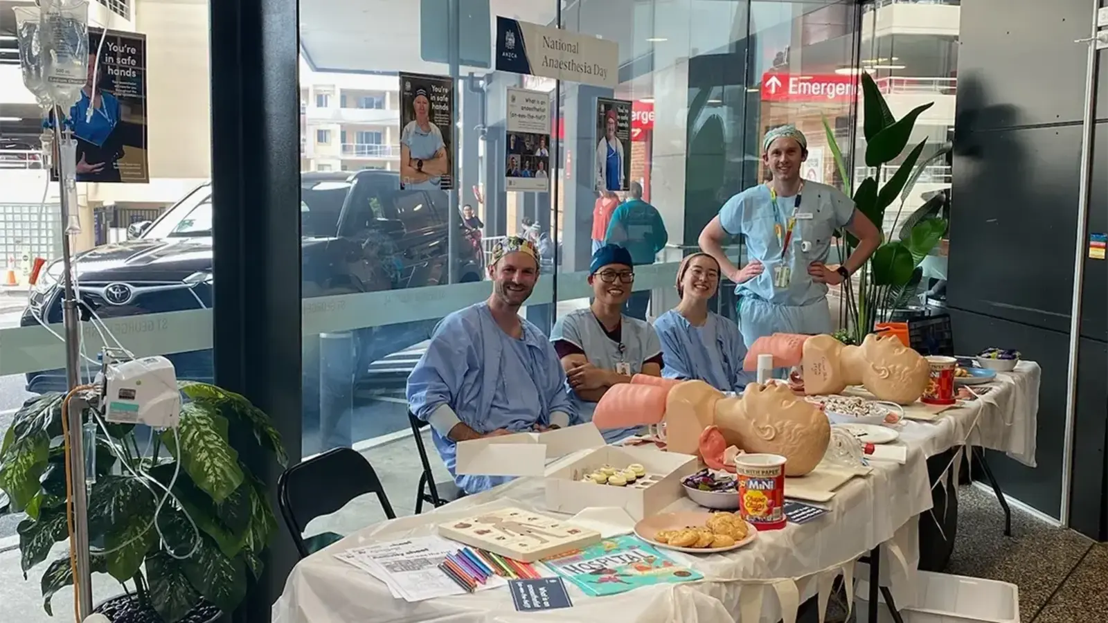 ANZCA National Anaesthesia Day 2024 celebrations at St George's Hospital Sydney
