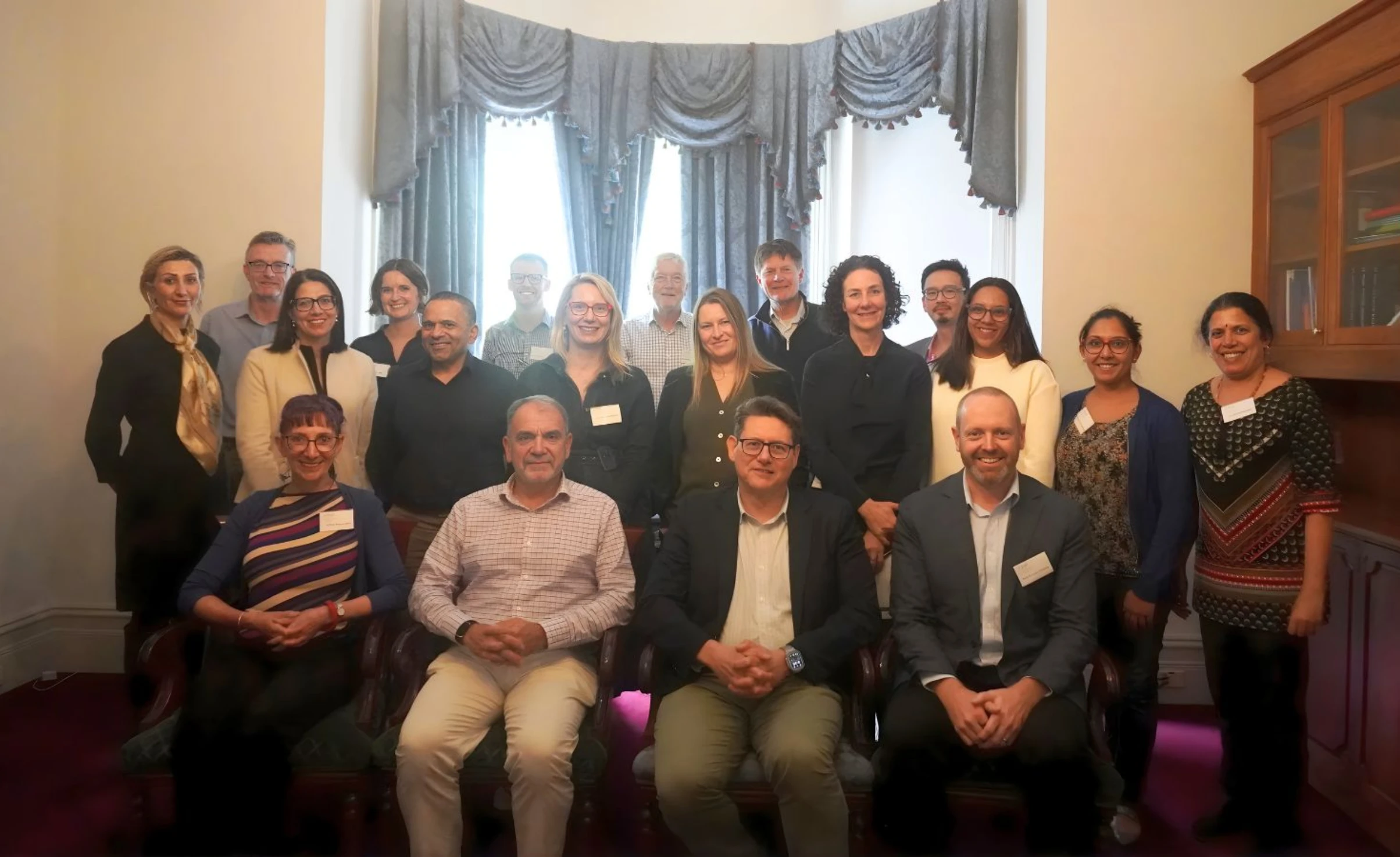 Group photo of the FPM Research Committee and FPM Research Network in 2026