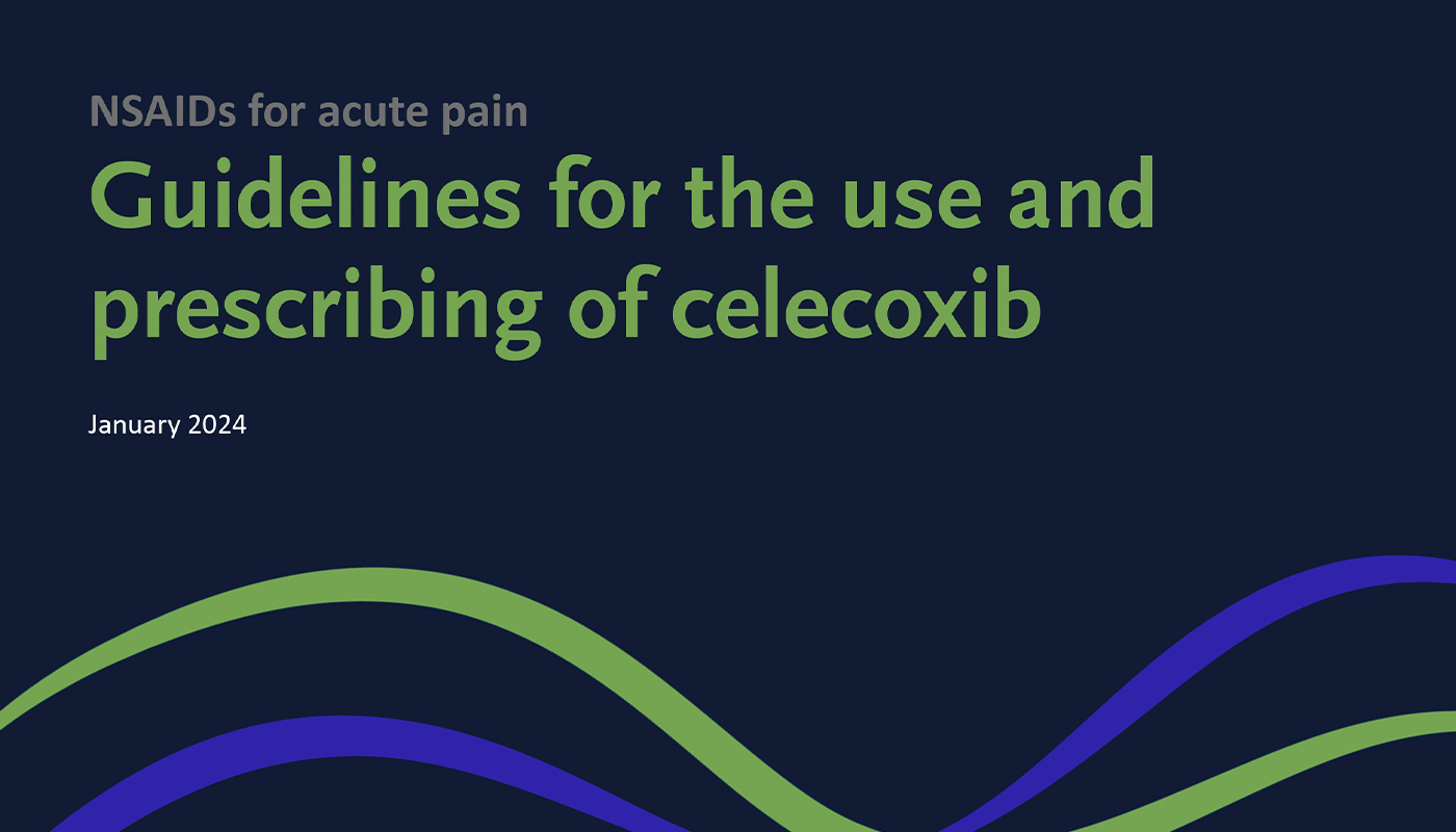 Guidelines for the use and prescribing of Celecoxib Image